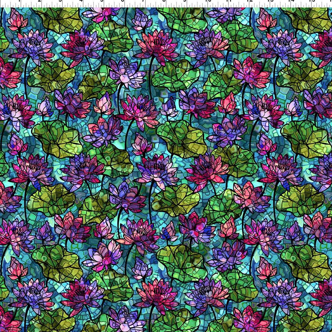 Dear Clara / Water Lilies in Multi