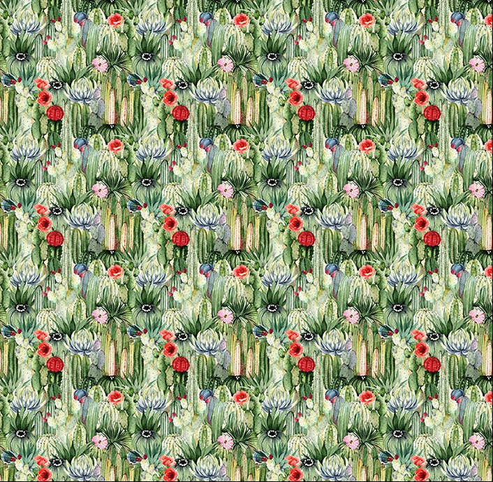 Southwest Minis / Cactus Garden in Green