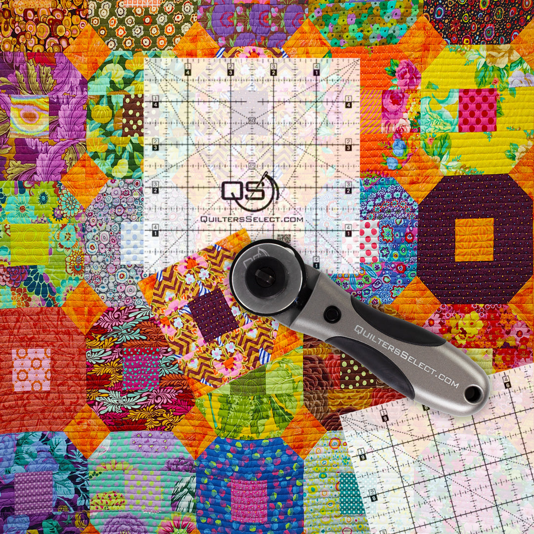 5"x5" Crystal Clear Non-Slip Ruler