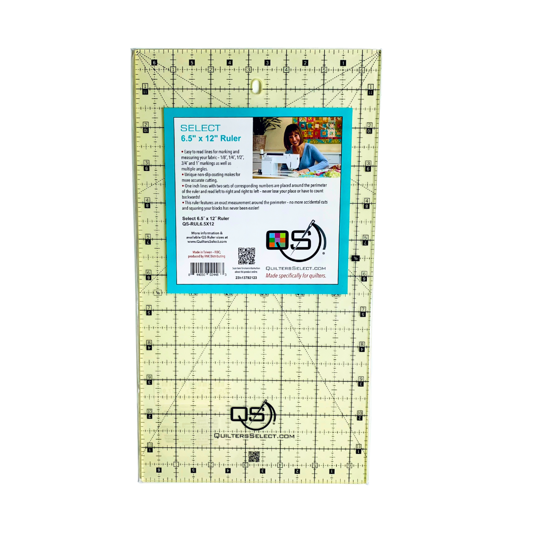 6.5" x 12" Non-Slip Ruler