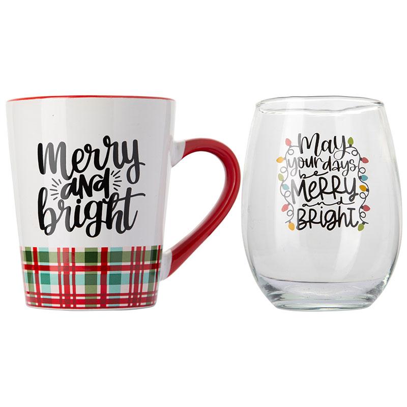 Merry & Bright Drinkware Set