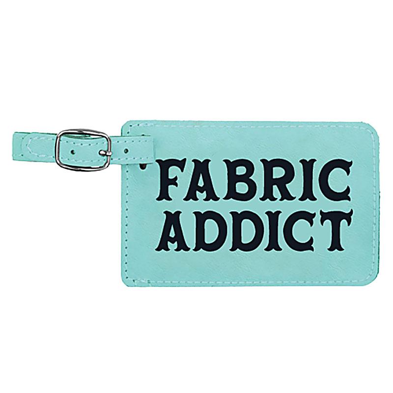 Faux Leather Luggage Tag