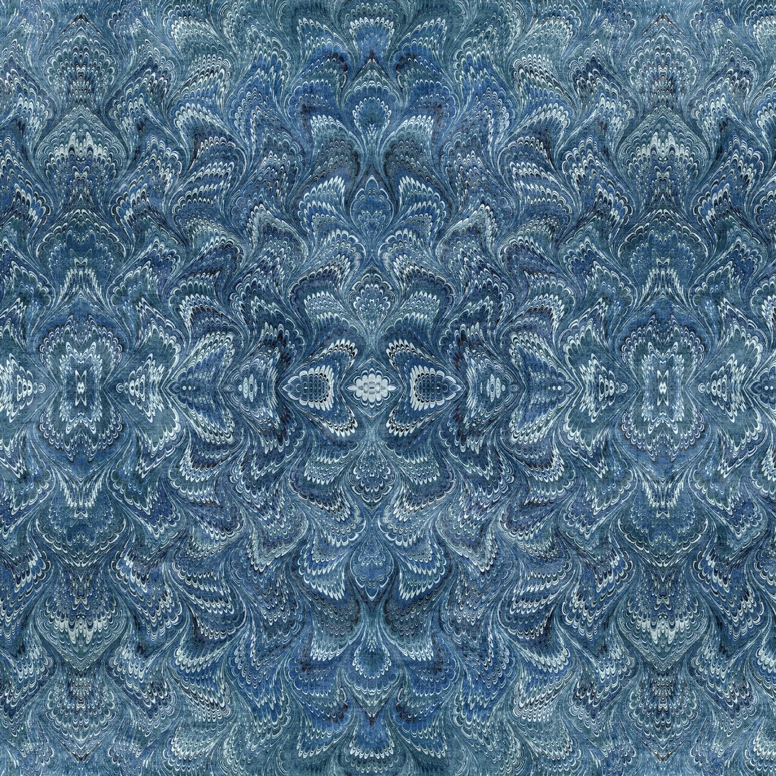 Carpet Bag Romance / Marble in Blue