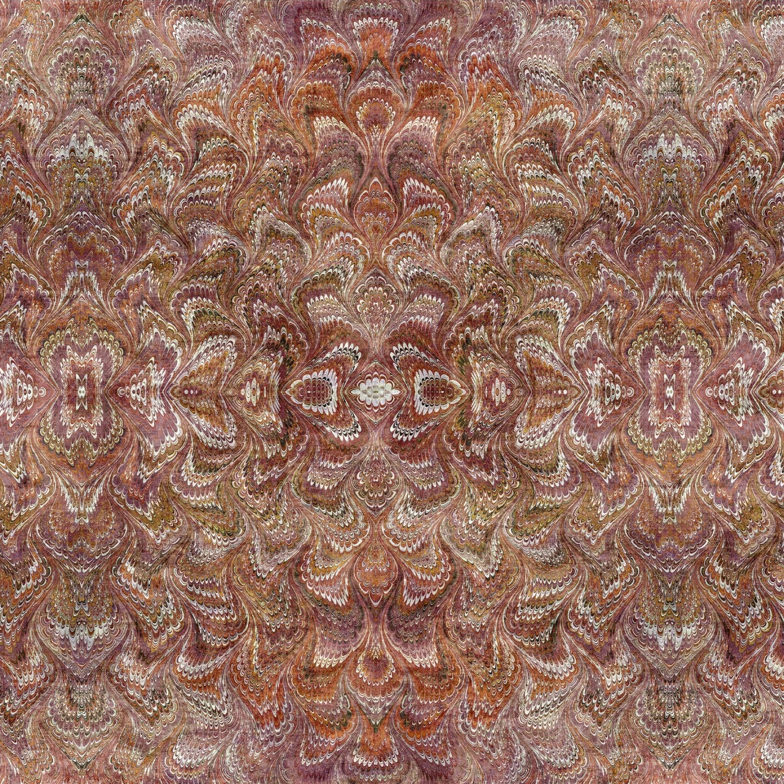 Carpet Bag Romance / Marble in Red