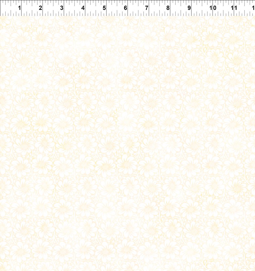 Felicity / Flower Field in Cream