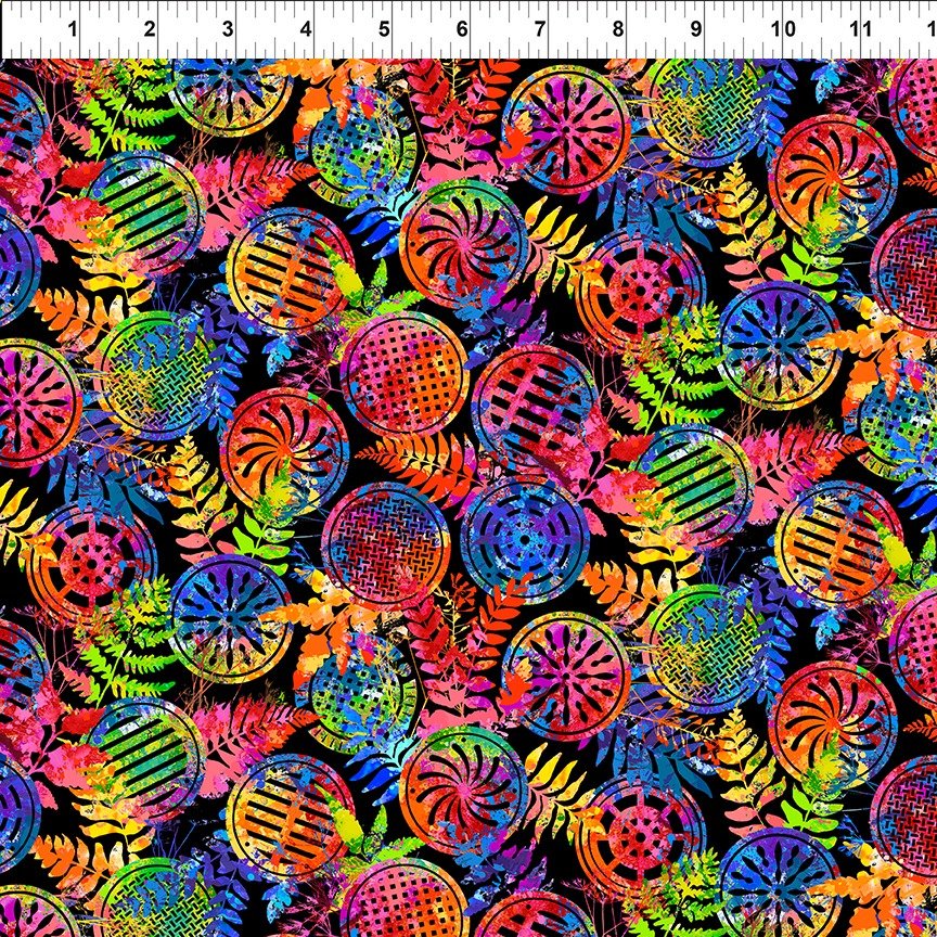 Urban Jungle II / Manhole Covers in Multi