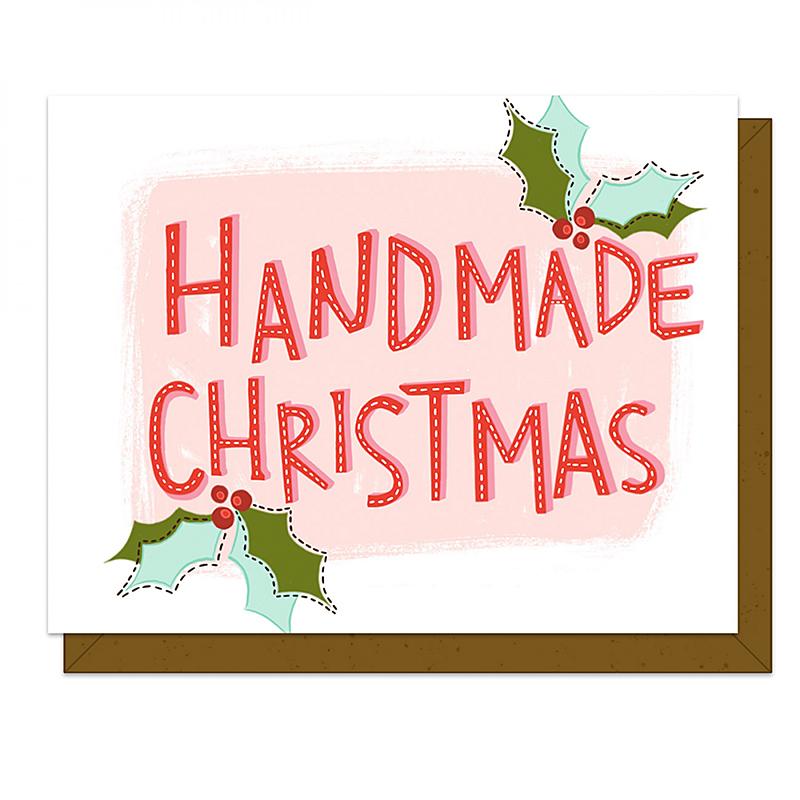 Handmade Christmas Greeting Card