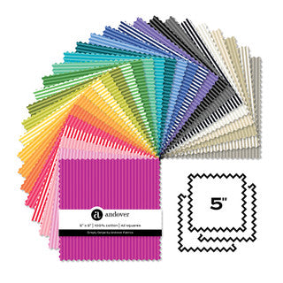 Simply Stripe 5" Squares