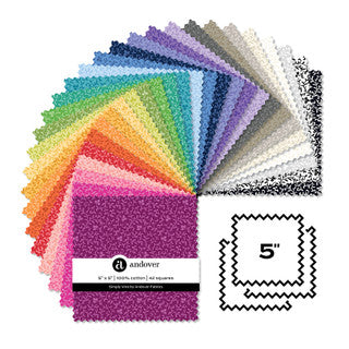 Simply Vine 5" Squares