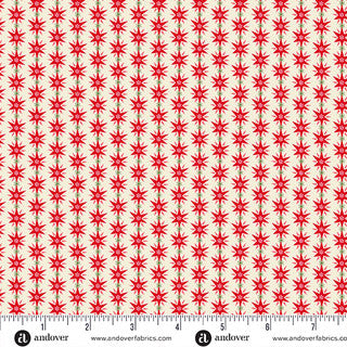 Snowberry / Starburst in Red