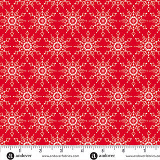 Snowberry / Flakes in Red