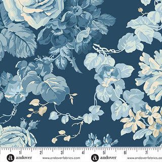Special Delivery / Rose Bouquet in Navy