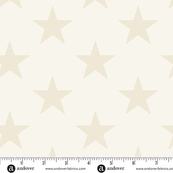 108" Americana / Large Star in Cream
