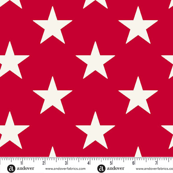 108" Americana / Large Star in Red