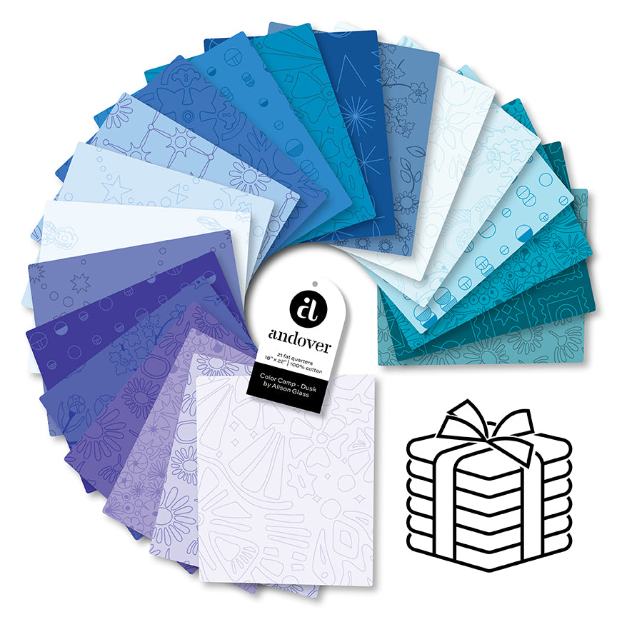 Color Camp Dusk / Fat Quarter Bundle