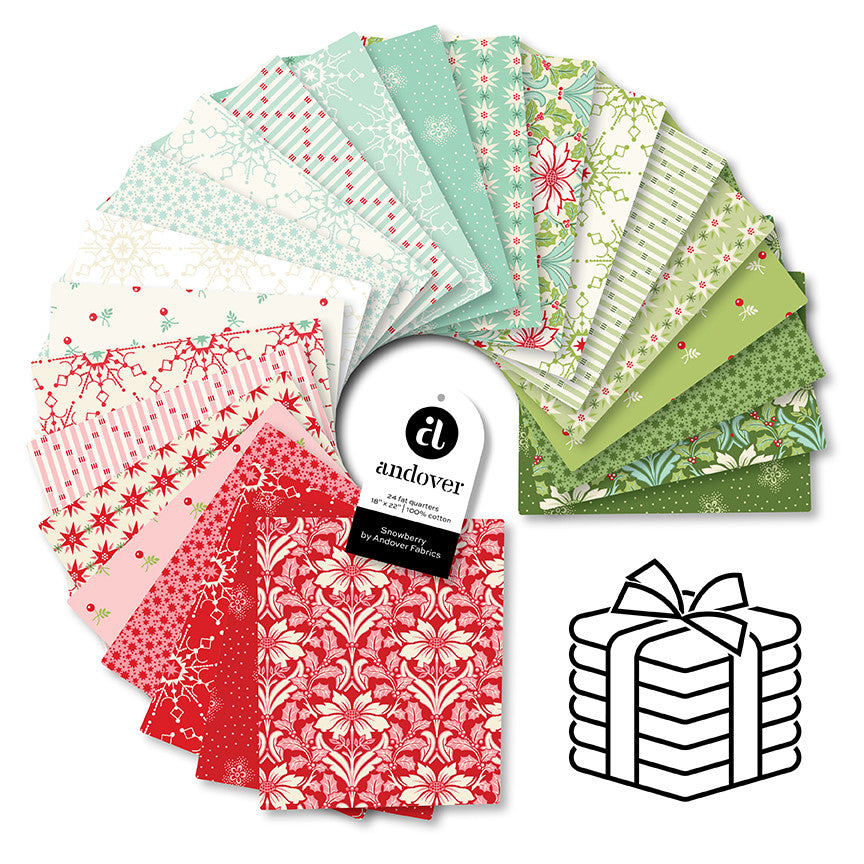 Snowberry Fat Quarter Bundle