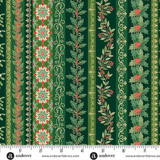 Adorn / Garland Stripe in Green