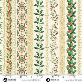 Adorn / Garland Stripe in Cream