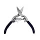 Famore Rag Quilt Spring-Action Locking Scissor Snips