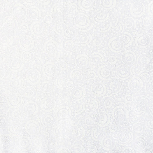 Banyan Classics / Swirls in White-On-White