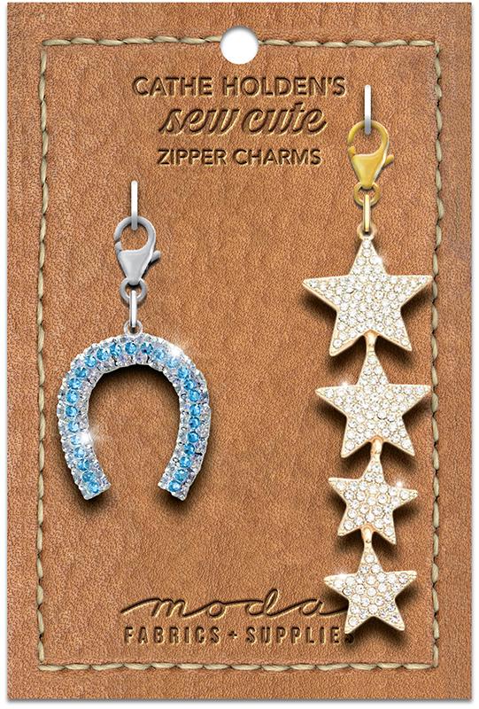 Western Zipper Charm Set