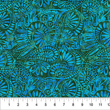 Jasmine Jewels / Paisley in Artichoke