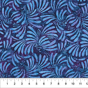 Jasmine Jewels / Fan in Indigo