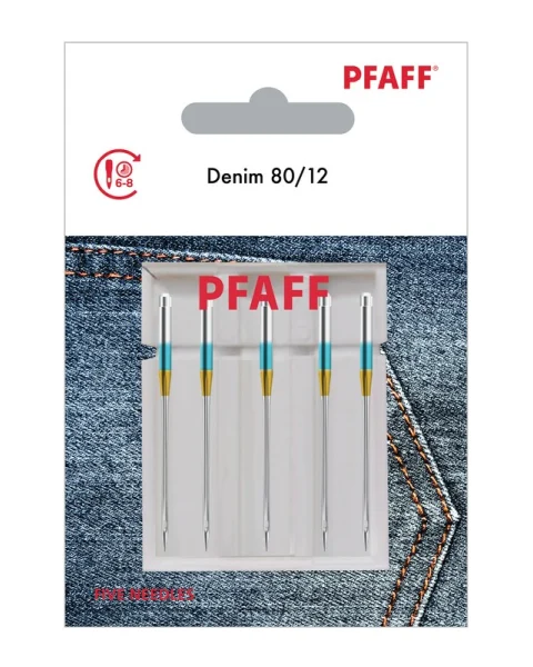 PFAFF Assorted Denim Needles (5 Pack)