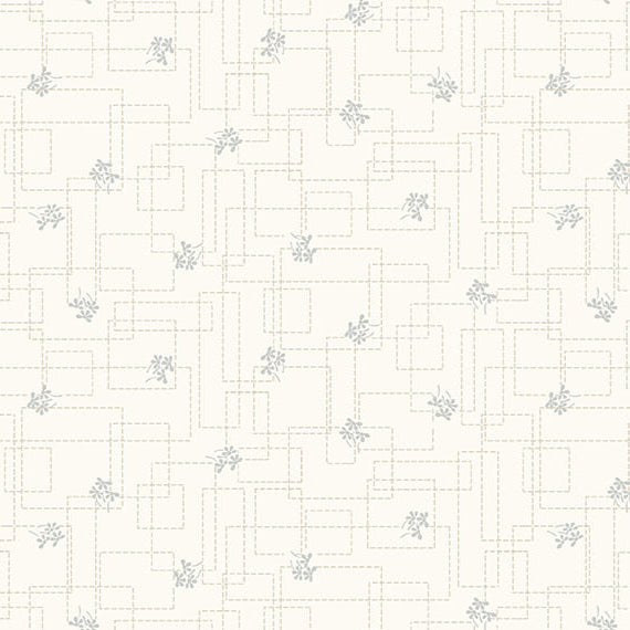 Field of Seams: Bittersweet / Stitched Geo Ditsy