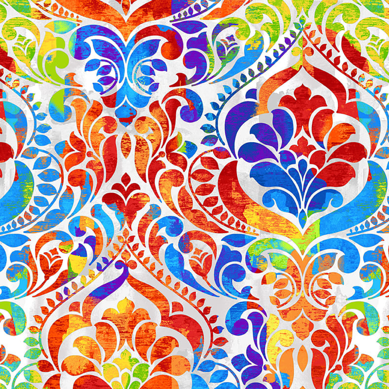 118" You Damask / Rainbow