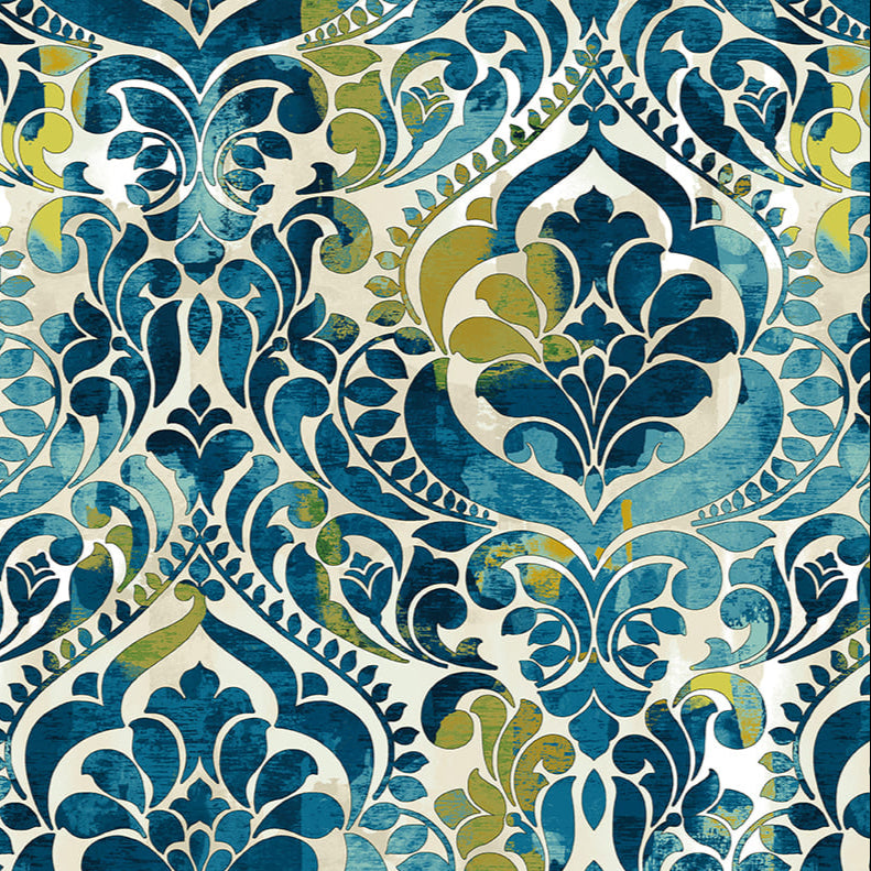 118" You Damask / Teal
