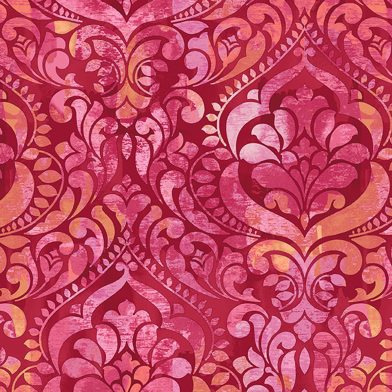 118" You Damask / Ruby