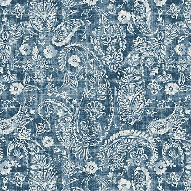 Pieces of America / Paisley in Blue