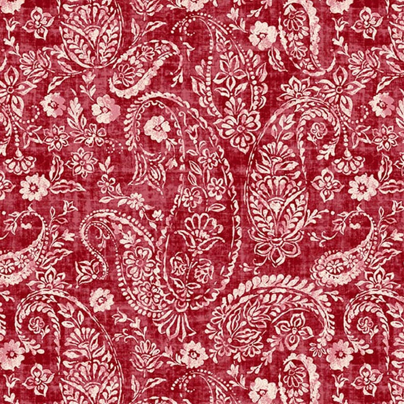 Pieces of America / Paisley in Ruby