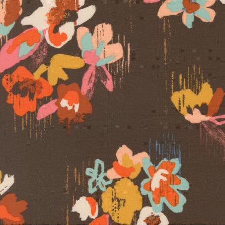 Boho Haven / Brush Floral in Walnut