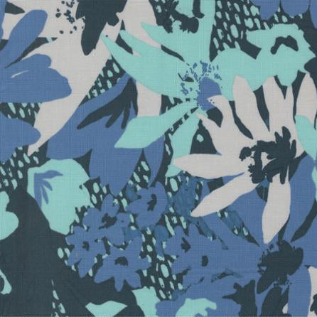 Boho Haven / Florals in Deep Sea