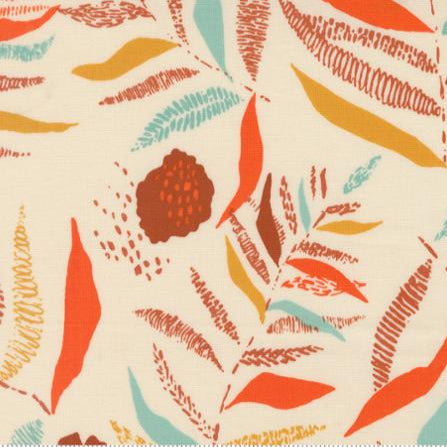 Boho Haven / Leaves in Eggshell