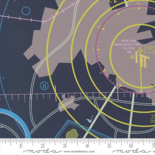 High Flight / Chart in Navy