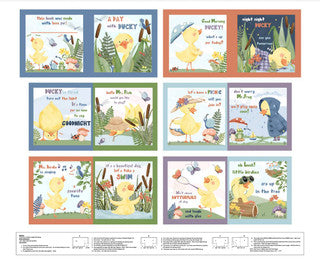Lucky Duck Book Panel