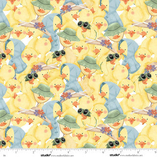 Lucky Duck / Duck Crowd in Yellow