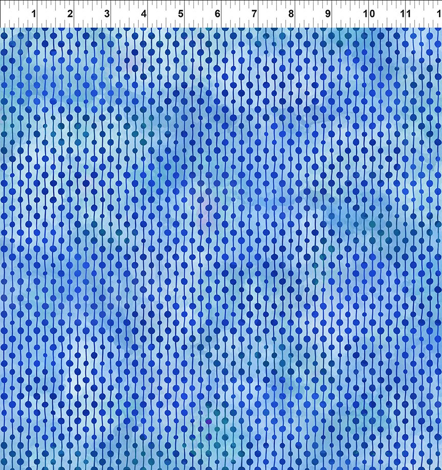 Felicity / Dot Stripe in Blue