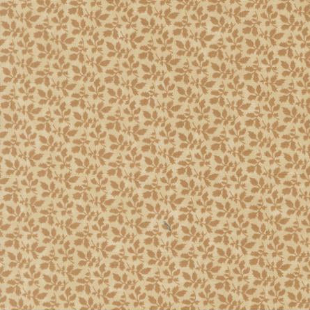 Quail Run / Fallen Leaves in Tonal Tan
