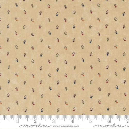 Quail Run / Triangle Dot in Tan