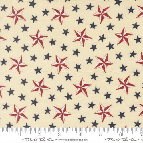 America 250 Years / Tossed Stars in Parchment