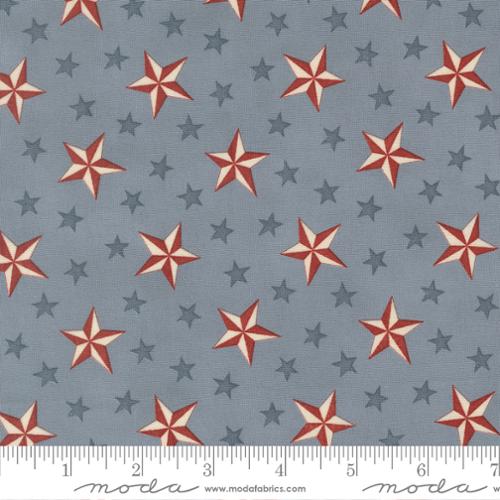 America 250 Years / Tossed Stars in Steel Blue