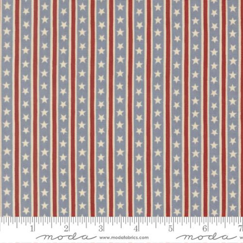 America 250 Years / Stars in Stripes in Steel Blue