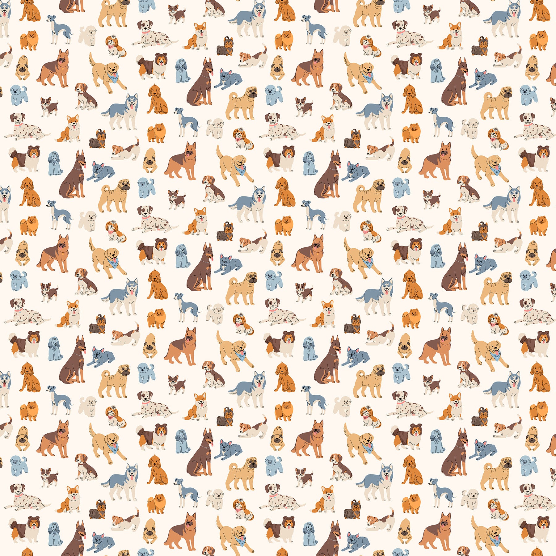 Always by My Side / Dogs in Cream