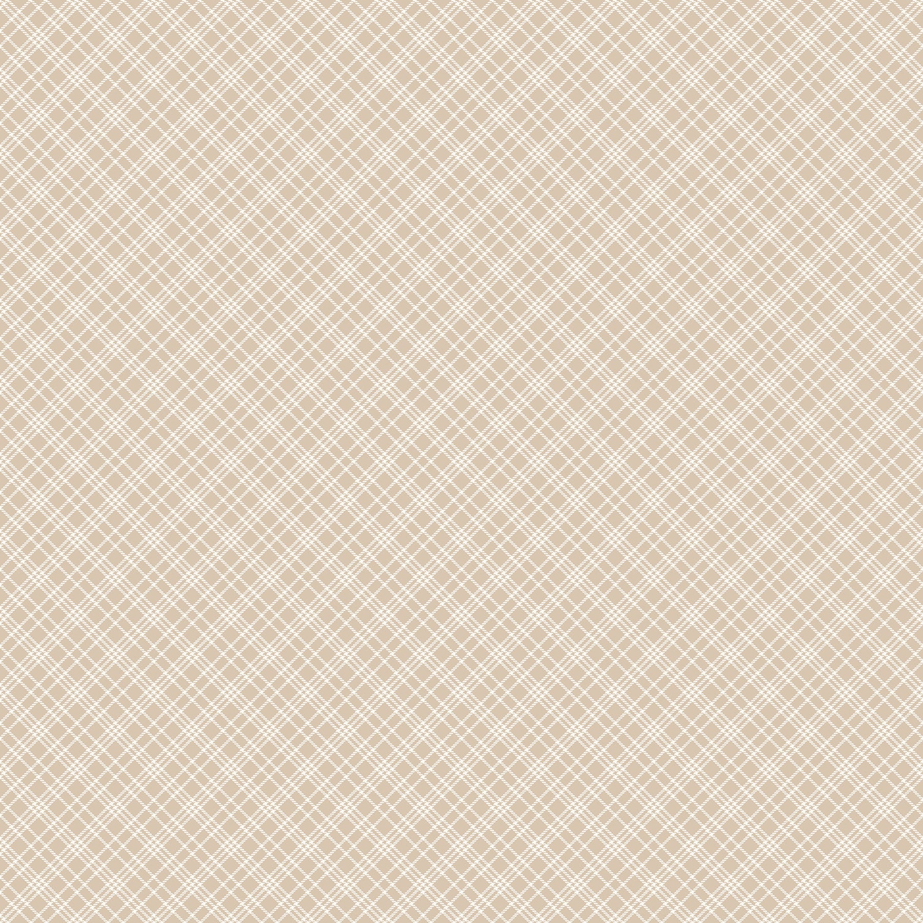 Always by My Side / Checks in Taupe