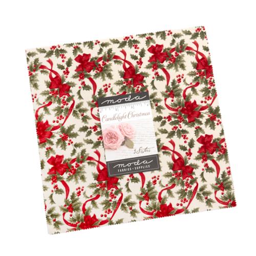Candlelight Christmas 10" Squares