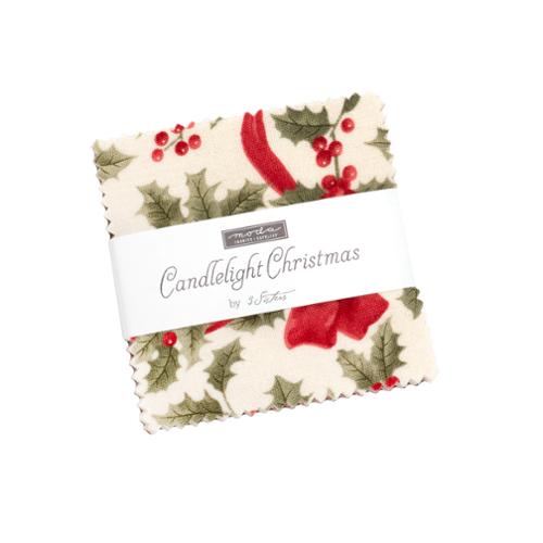 Candlelight Christmas 2.5" Squares